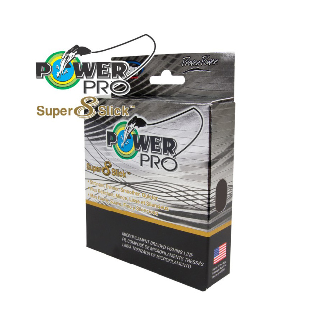 Power Pro Super 8 Slick Braided Fishing Line 20lb 150yd/Marine Blue