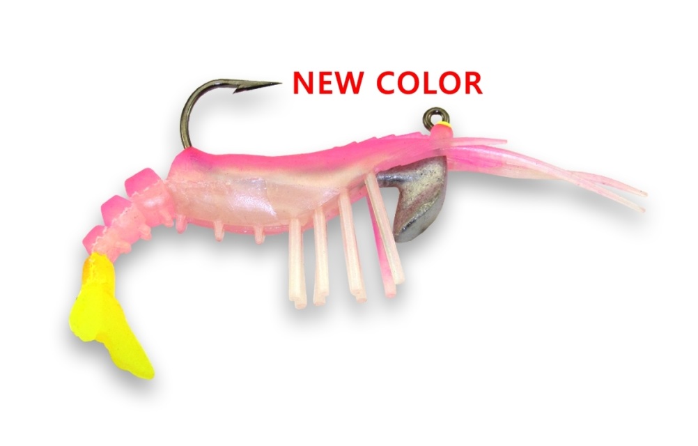 Egret Baits Vudu Shrimp 3.25 Bloody Mary New Color EVS35-14-54